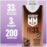 Muscle Milk Pro Series PRO33g Protein Shake Chocolate 15 Pack 33g Protein Ready to Drink