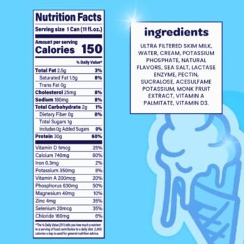 Nurri Protein Shake Nutrition Facts and Ingredients
