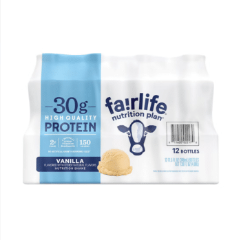 Fairlife Nutrition Plan High Protein Shake Vanilla